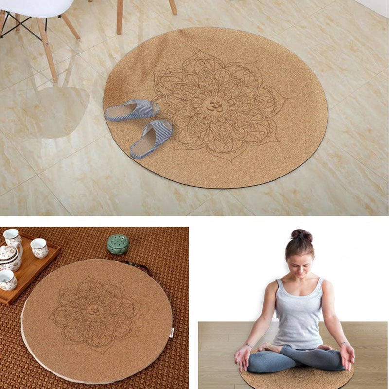 Round Yoga Mat for indoor and outdoor