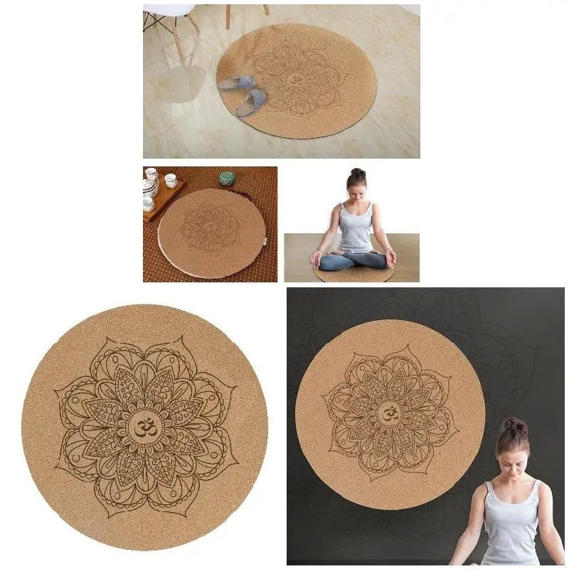 Round Yoga Mat for indoor and outdoor