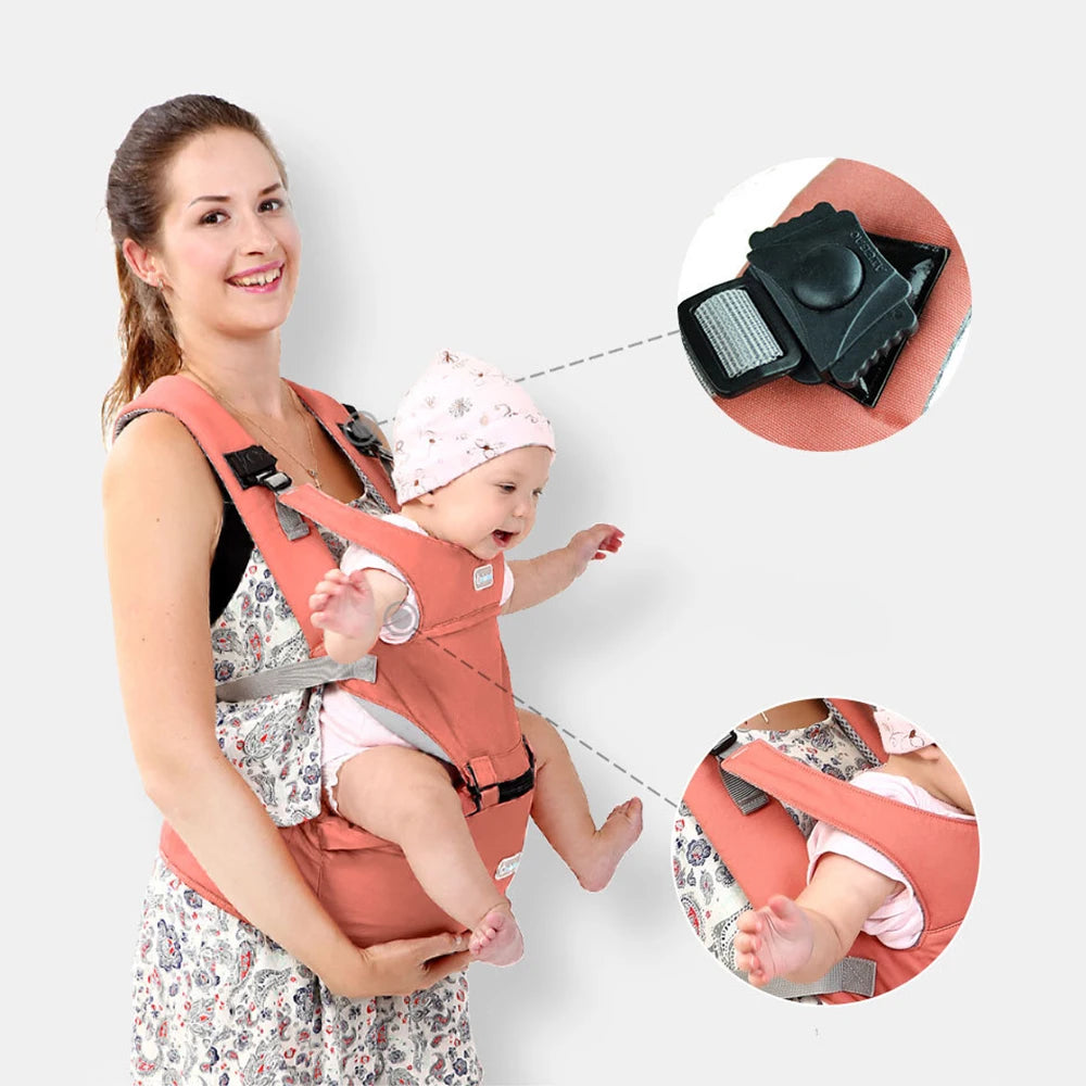 360° Ergonomic Light Baby Carrier – Multifunctional Breathable Sling Backpack