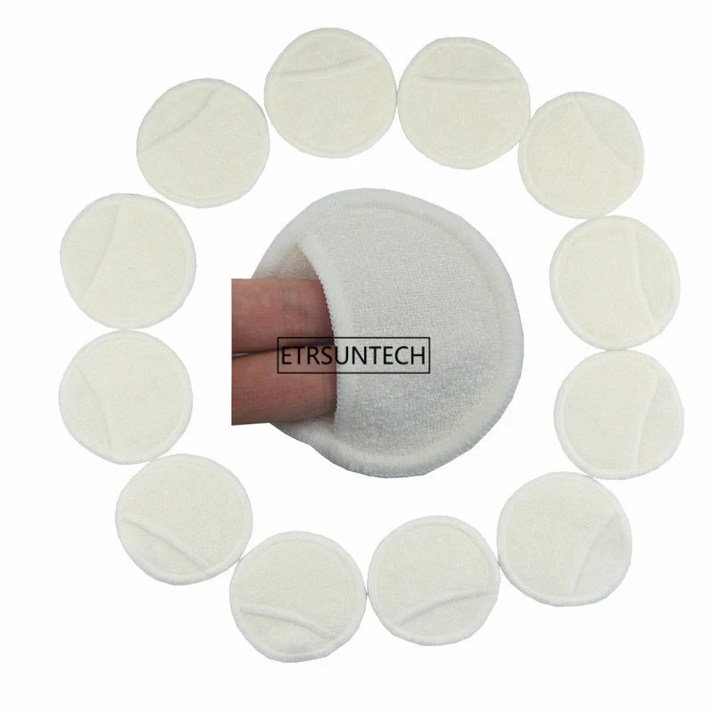 100pcs Reusable Bamboo Makeup Remover Pads