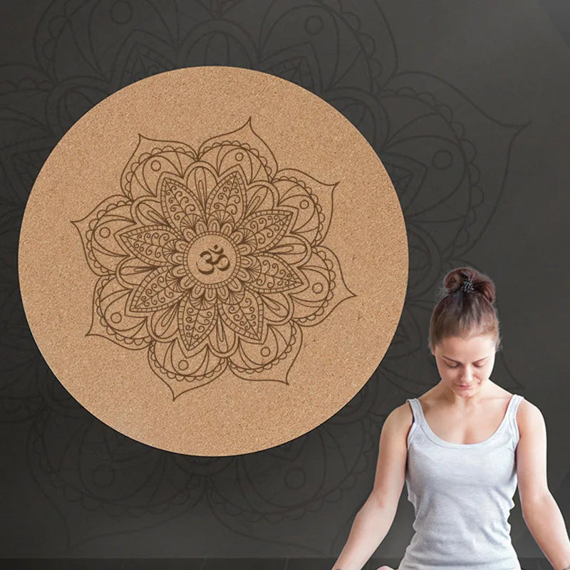 Round Yoga Mat for indoor and outdoor