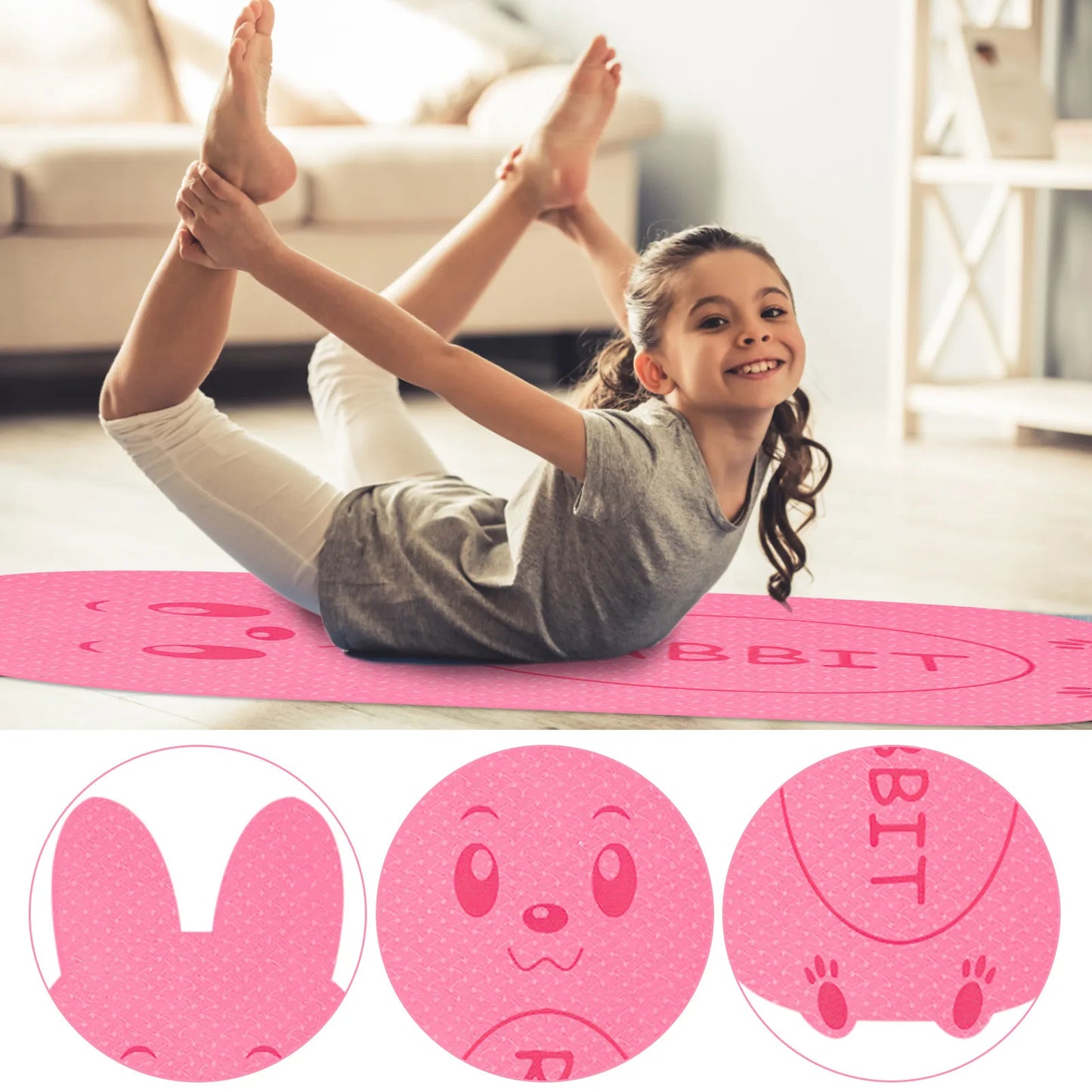 Kids Yoga Mat-Soft for Gymnastics and Dance