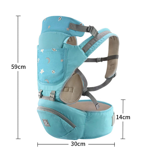 Multifunction Ergonomic Baby Carrier – Breathable Sling Backpack for Newborns