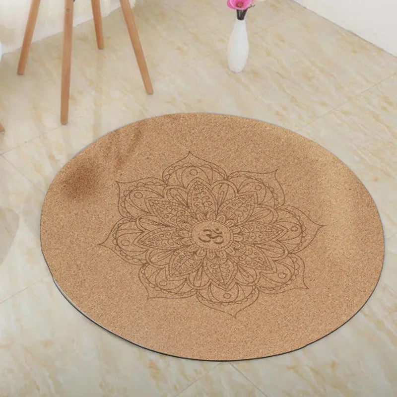 Round Yoga Mat for indoor and outdoor