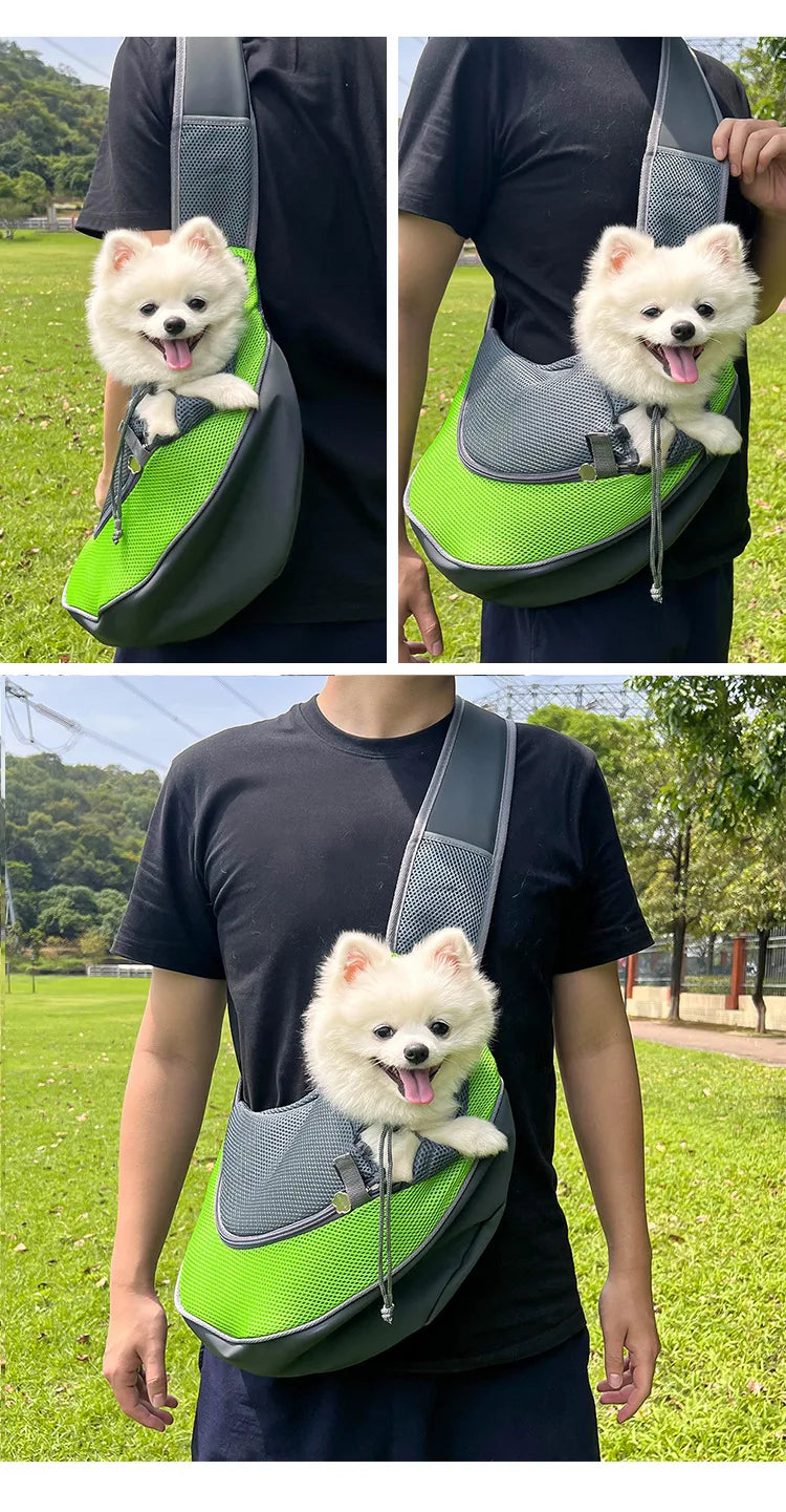 Crossbody Pet Carrier Backpack