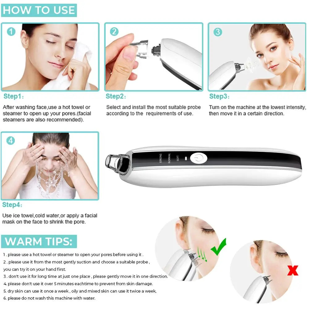 Acne Pimple Extractor Vacuum