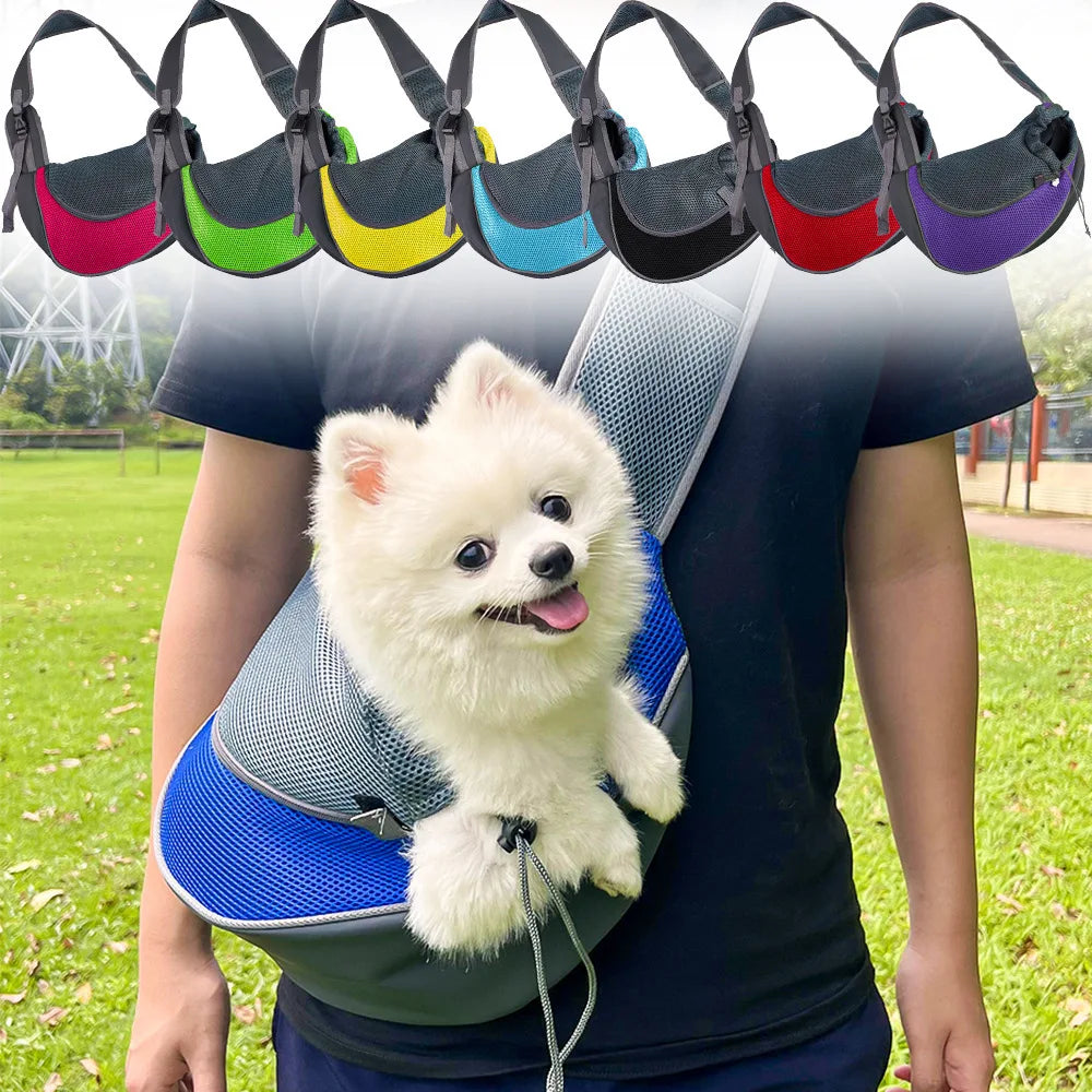 Crossbody Pet Carrier Backpack