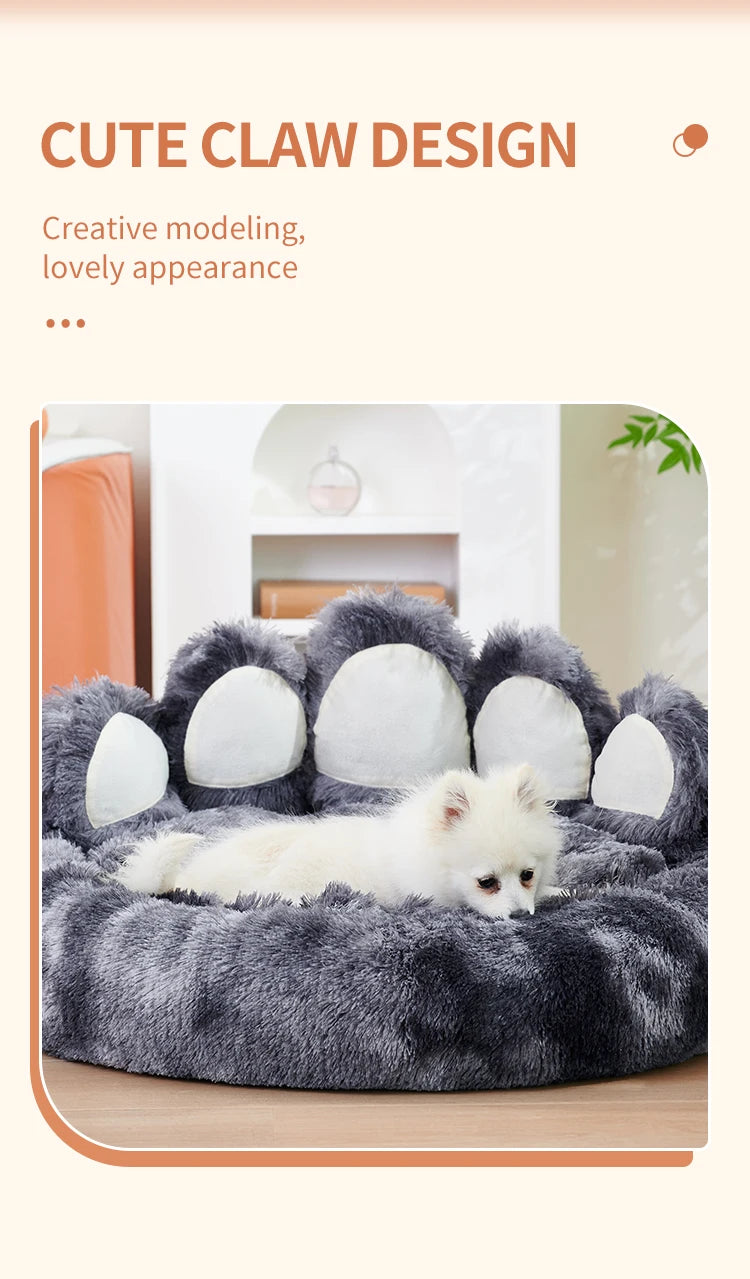 Cozy Paw Pet Bed – Fluffy