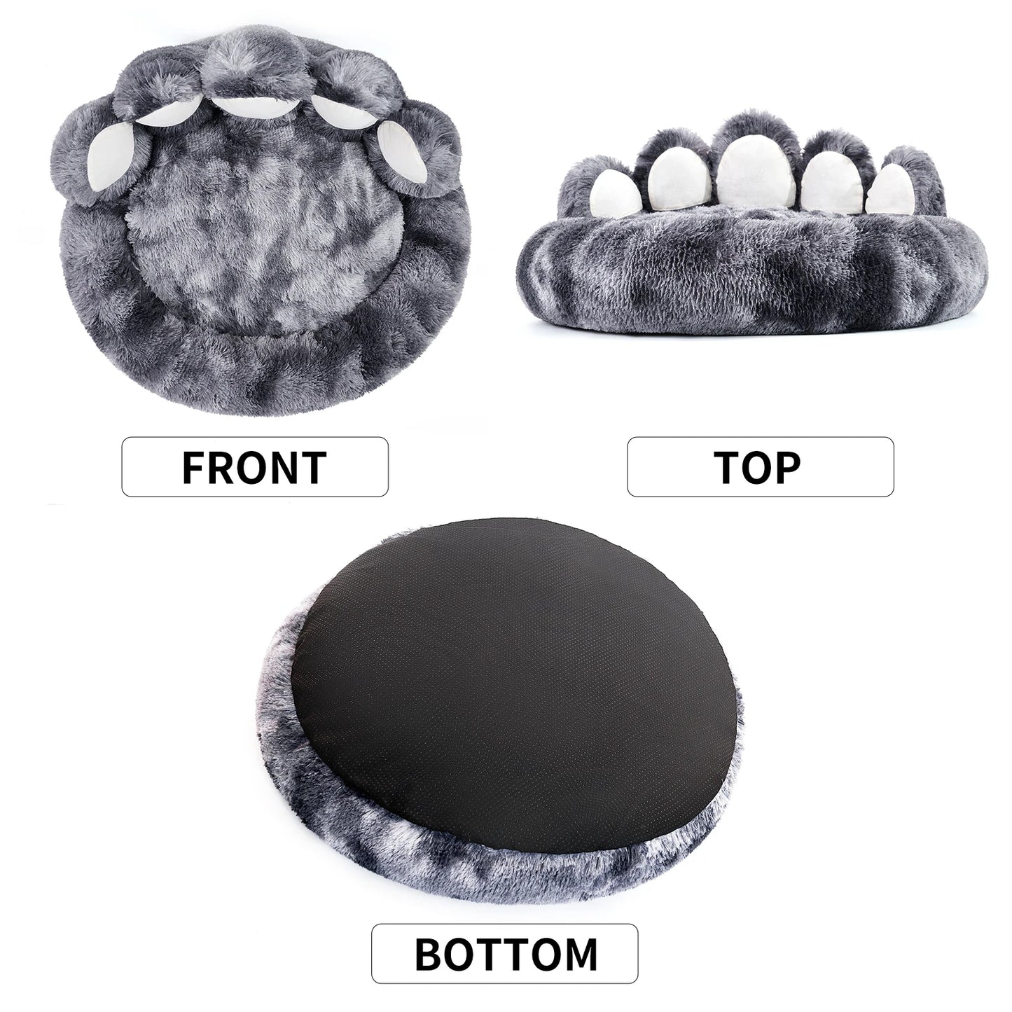 Cozy Paw Pet Bed – Fluffy