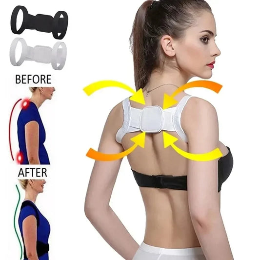 Lumbar Back Brace Correction Belt – Neck Hump Corrector Corset for Posture Support and Personal Health