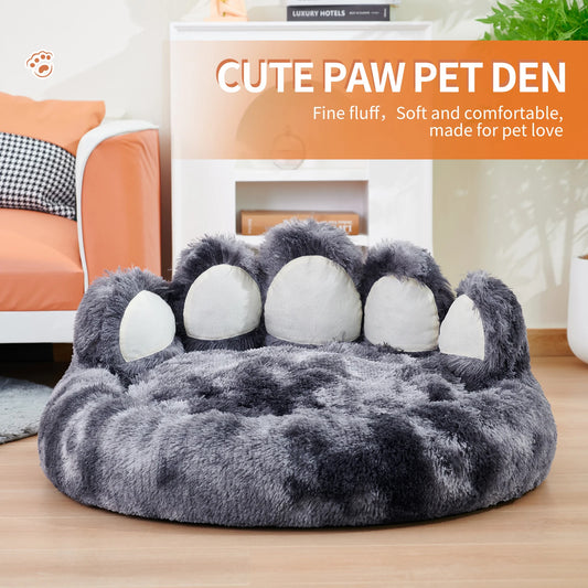 Cozy Paw Pet Bed – Fluffy