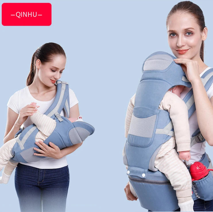 Ergonomic Baby Carrier 0-36M – Effort-Saving Hipseat Sling for Travel