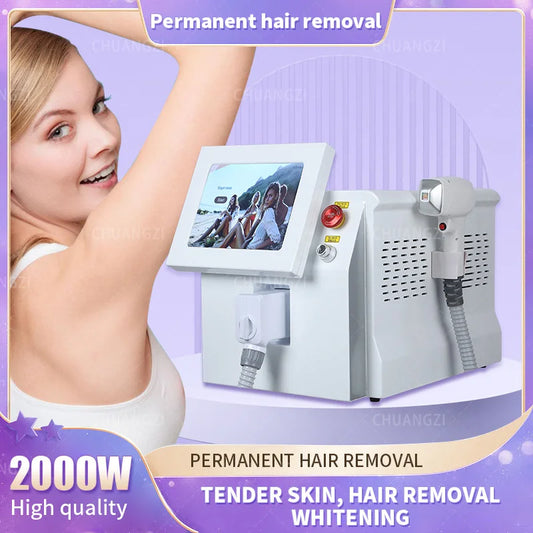 Portable Diode Hair Removal Machine – Freezing Painless Alexandrite Epilator