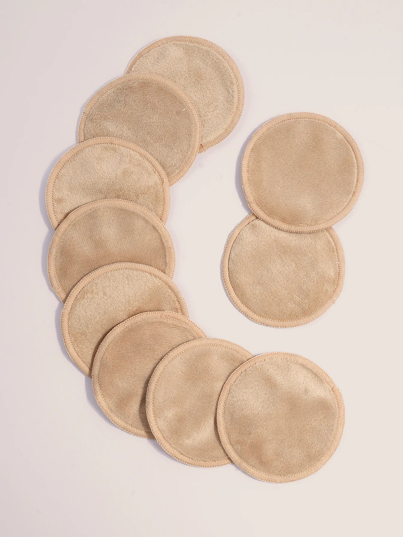 MAANGE Reusable Cotton Pads – 10-Pack Washable Bamboo Makeup Remover