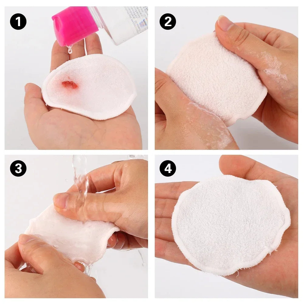 Reusable Bamboo Makeup Remover Pad