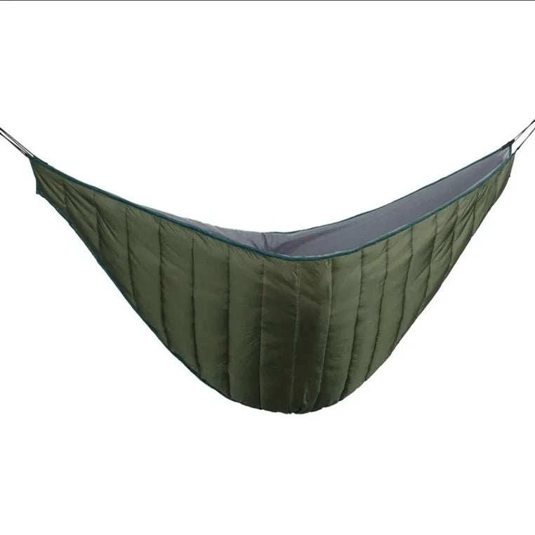 Cotton Outdoor Winter Camping Sleeping Bag Hammock Underquilt - Windproof & Warm