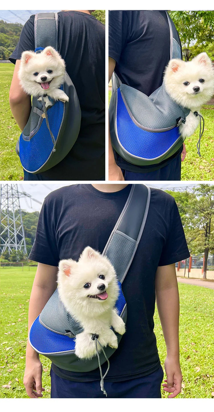 Crossbody Pet Carrier Backpack