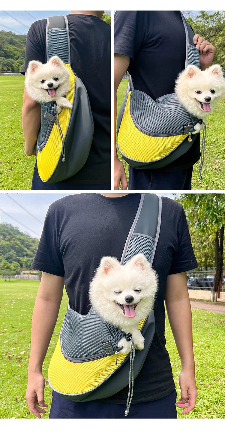 Crossbody Pet Carrier Backpack