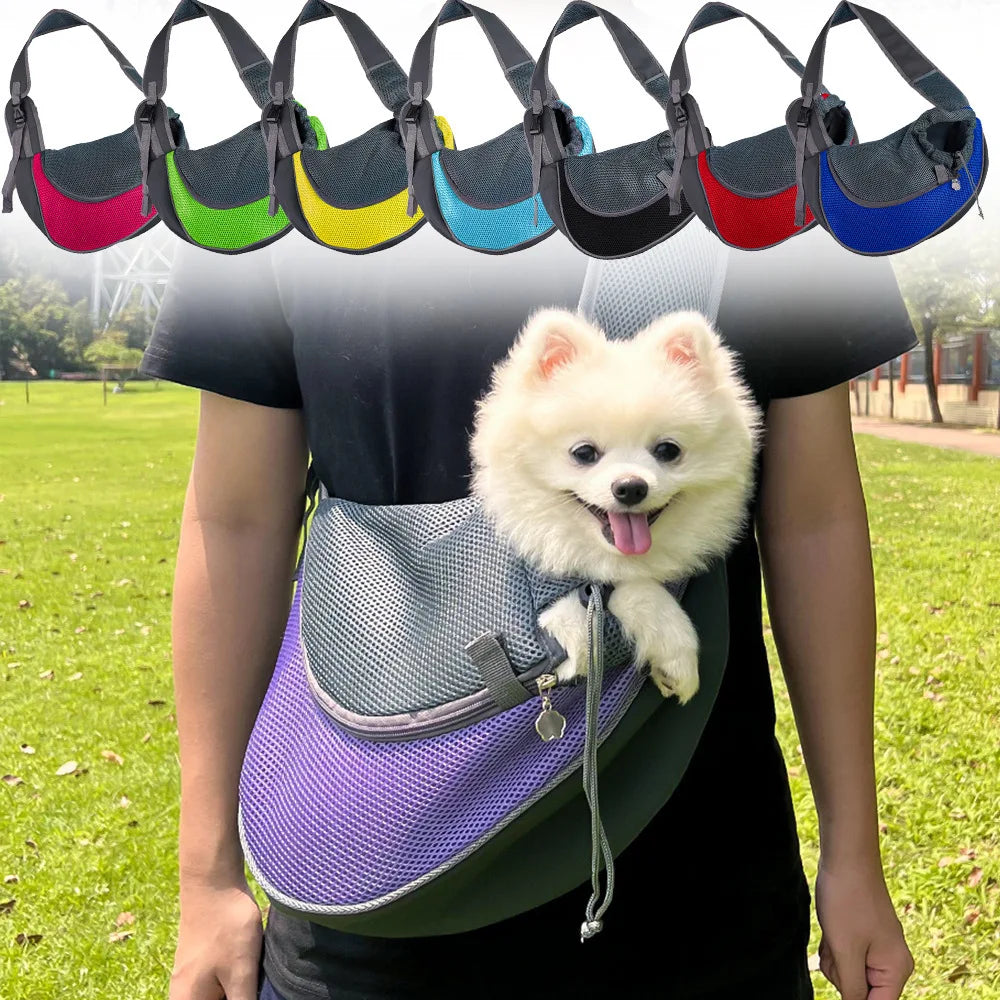 Crossbody Pet Carrier Backpack