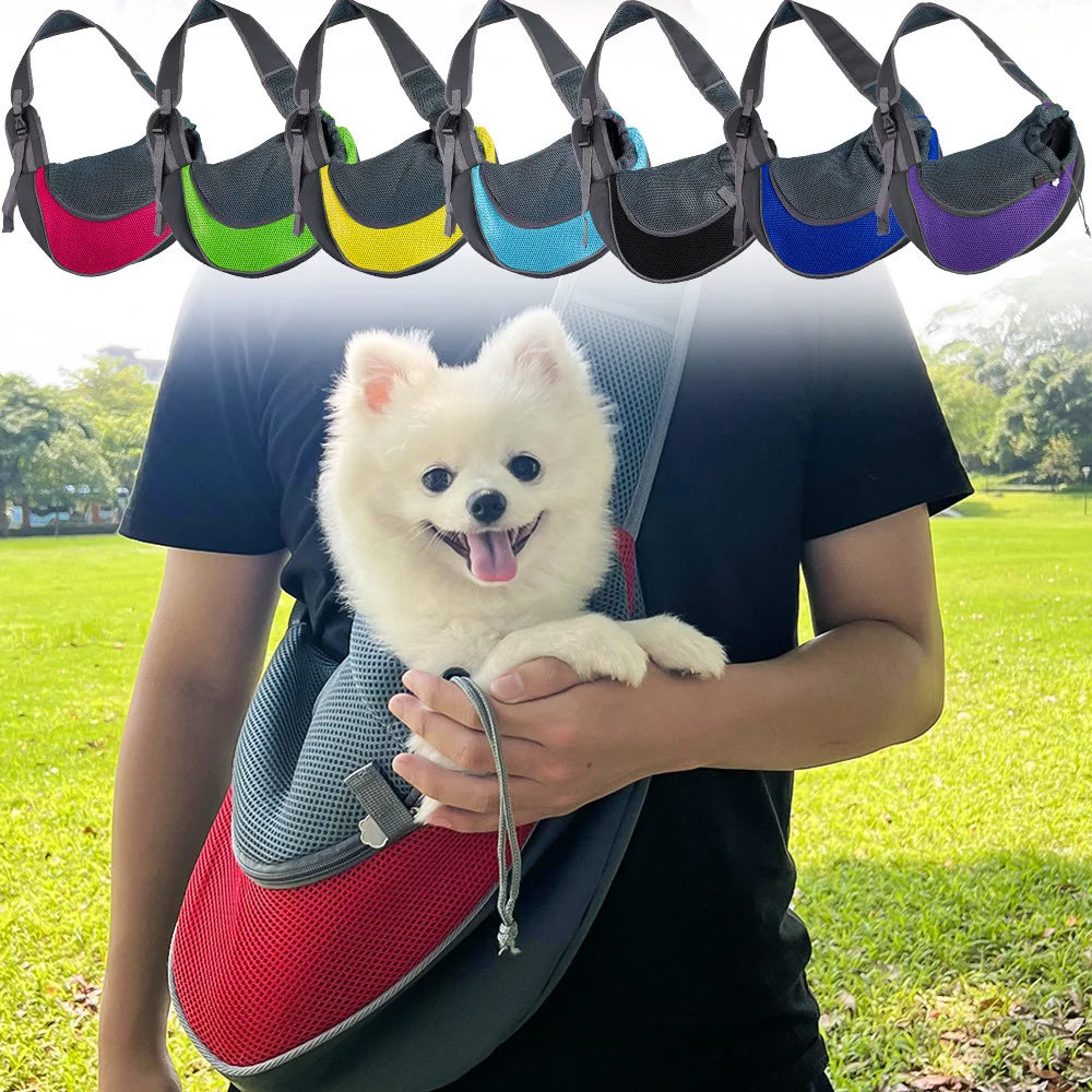 Crossbody Pet Carrier Backpack