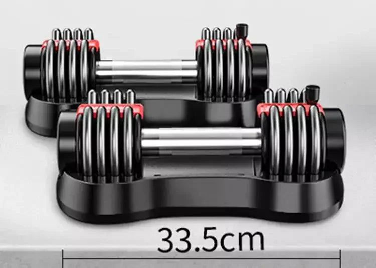 Dumbbell Adjustable Dumbbells Gym Fitness Man Power Weight Lifting Training 15KG  Quickly Adjustable Dumbbell Weight