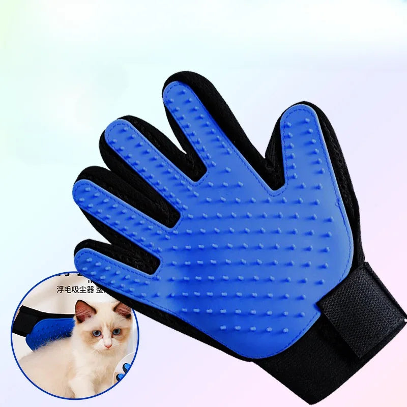 All-In-One Pet Grooming Glove Set