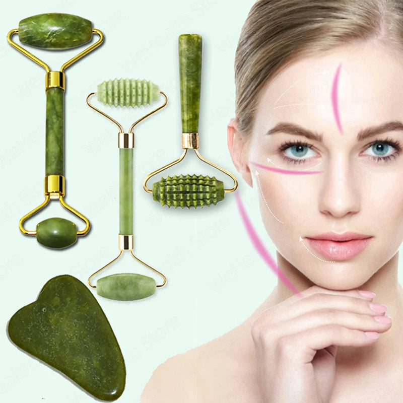 Jade Gua Sha Roller