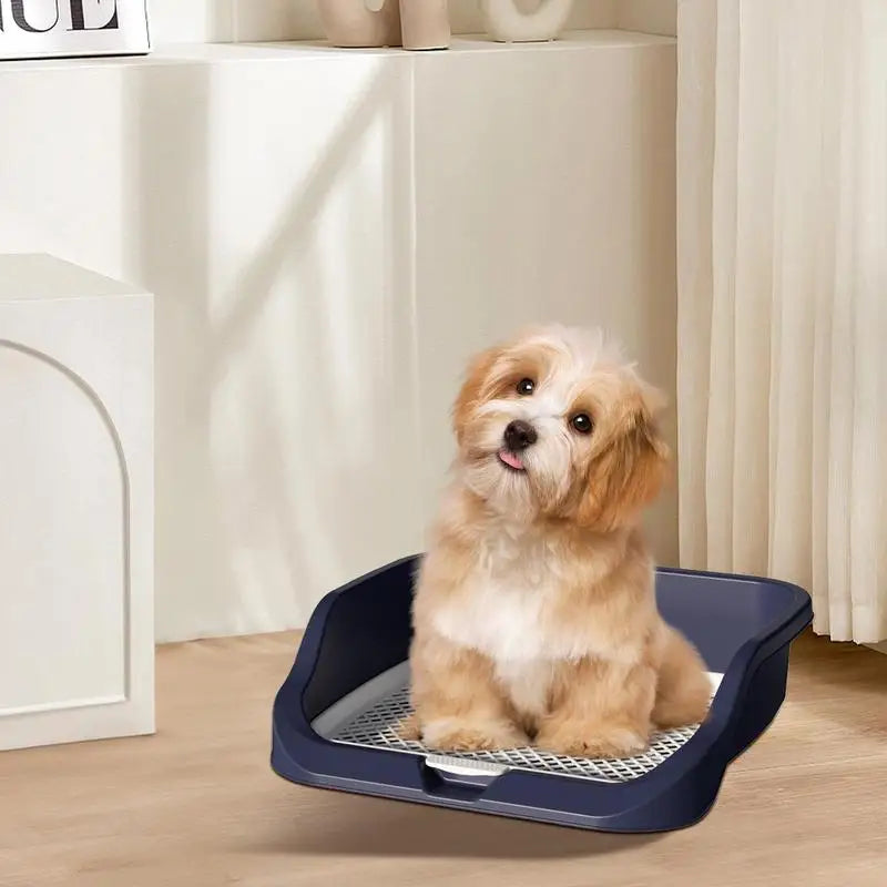 Portable Dog Toilet with Protection Wall