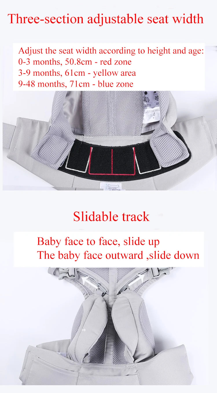 Egobaby Ergonomic Baby Carrier – Kangaroo Sling Backpack for 0-36 Months