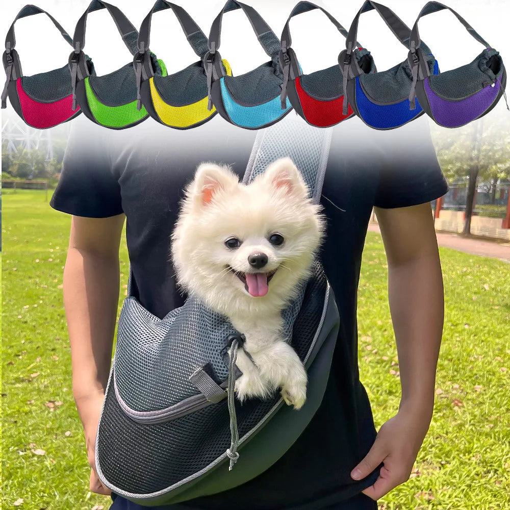 Crossbody Pet Carrier Backpack