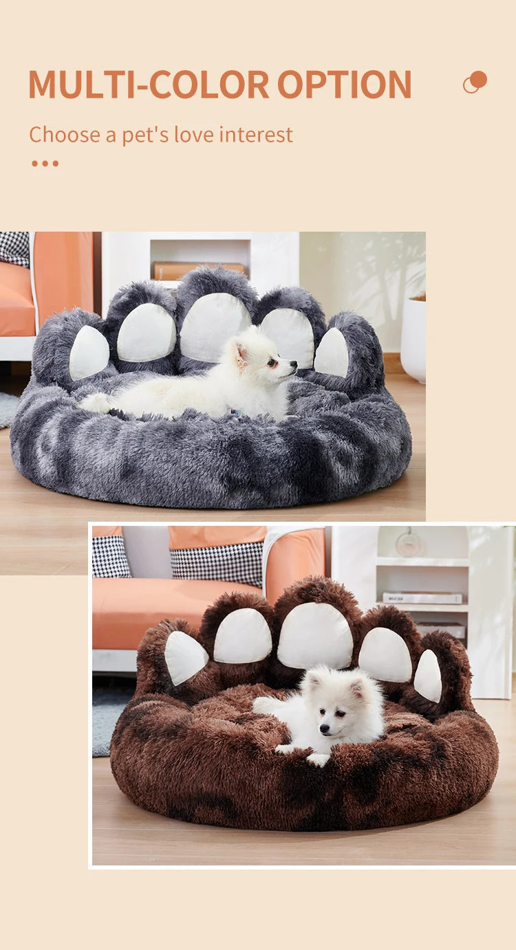 Cozy Paw Pet Bed – Fluffy