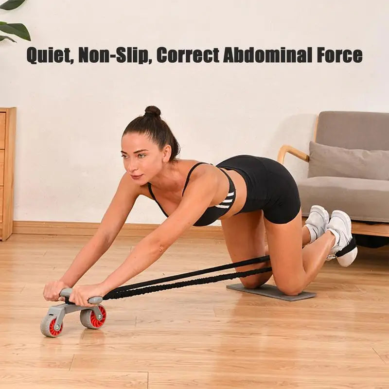 Ab Core Machine Exercise Wheel Ab Roller Workout Equipment For Home Gym Abdominal Exercise Machine Core Trainer Exercise Roller