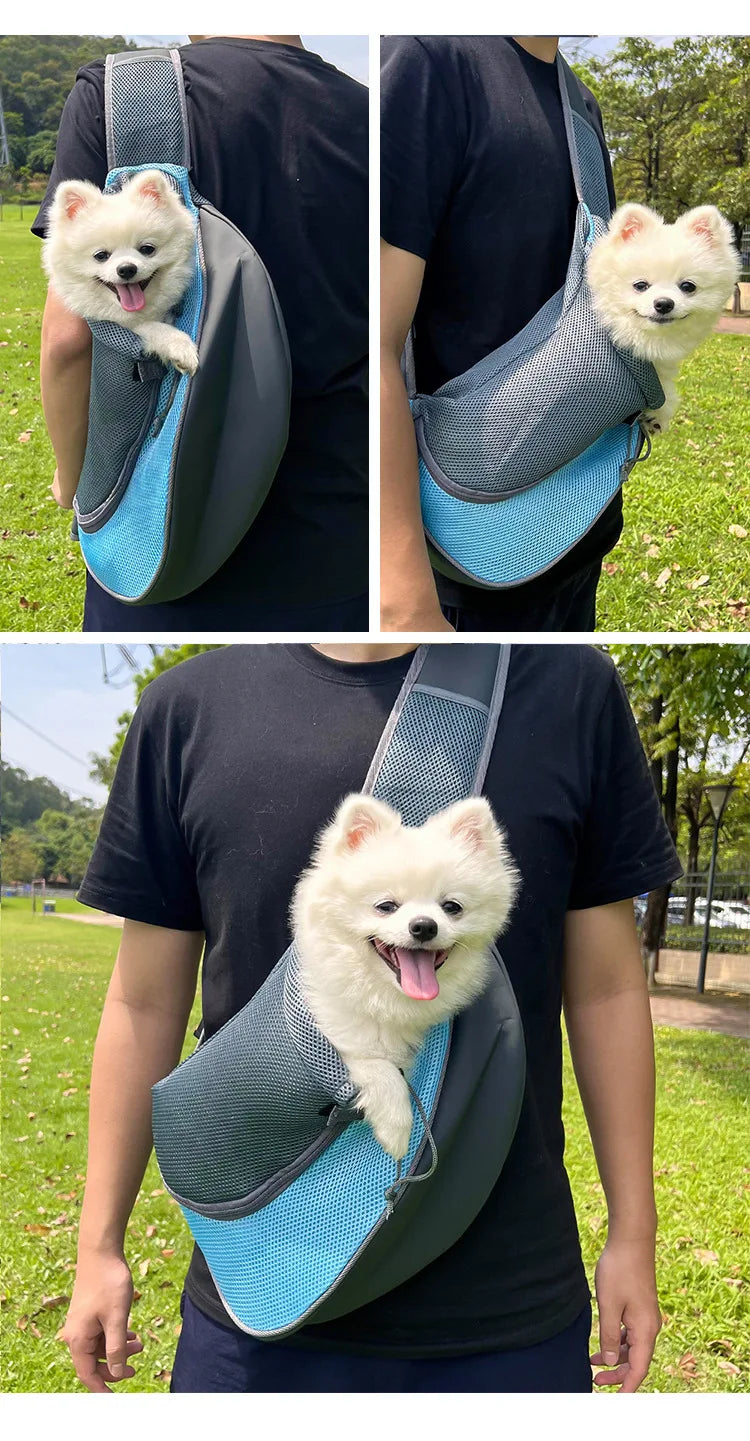 Crossbody Pet Carrier Backpack