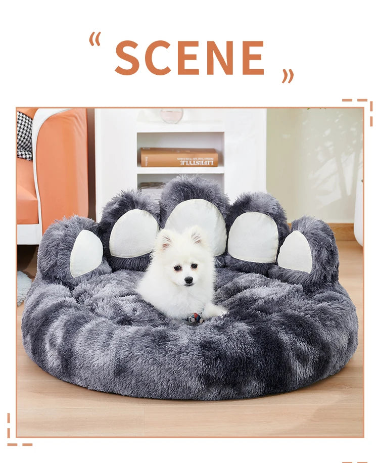 Cozy Paw Pet Bed – Fluffy