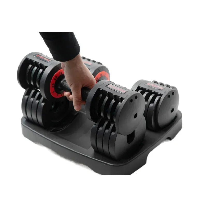 Pair Dumbbell for Men and Women Multiweight Options Dumbbell with Anti-Slip Handle Fast Adjust Weight for Home Gym Body Workout