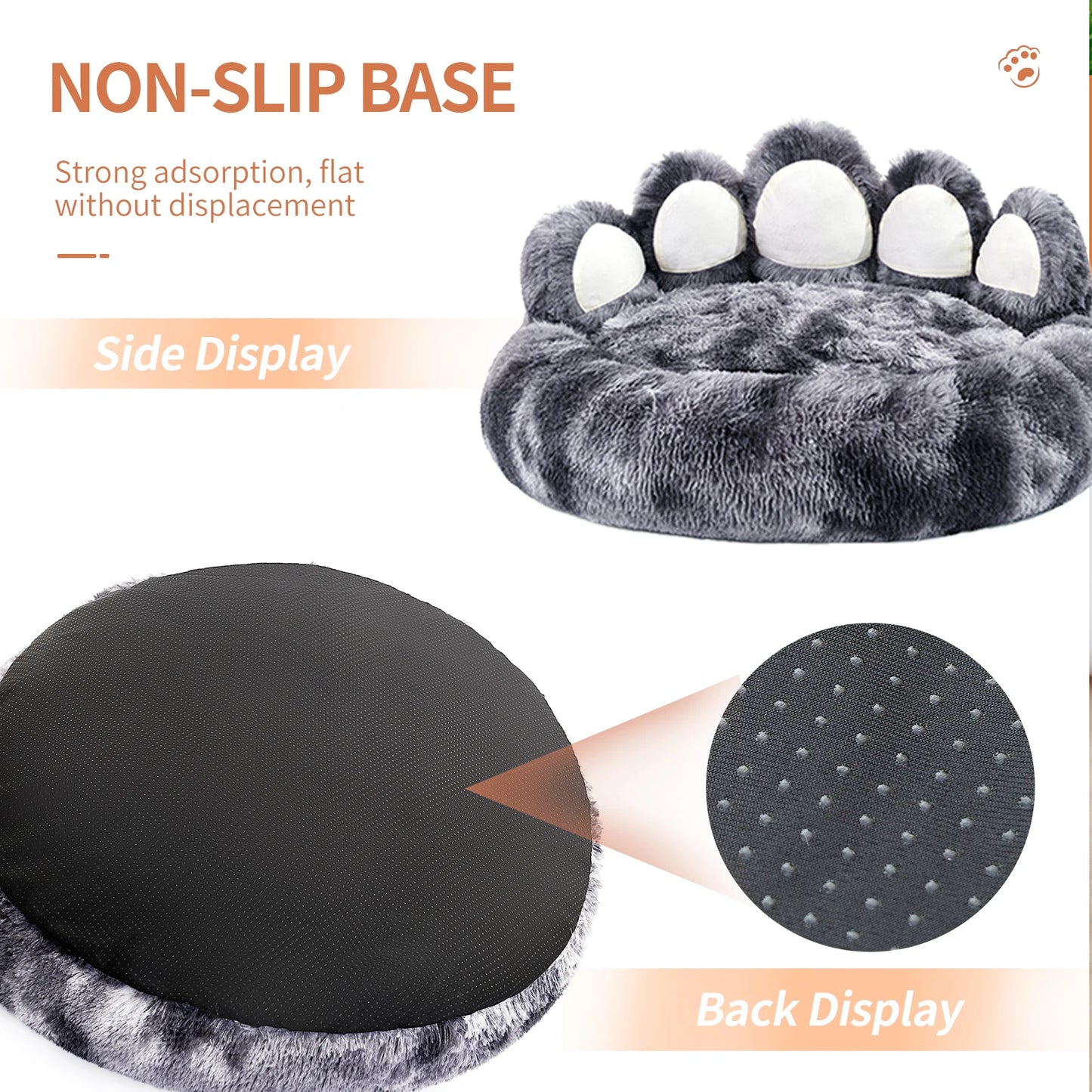 Cozy Paw Pet Bed – Fluffy