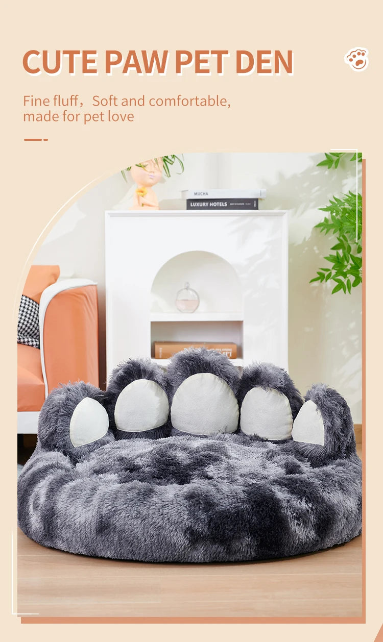 Cozy Paw Pet Bed – Fluffy