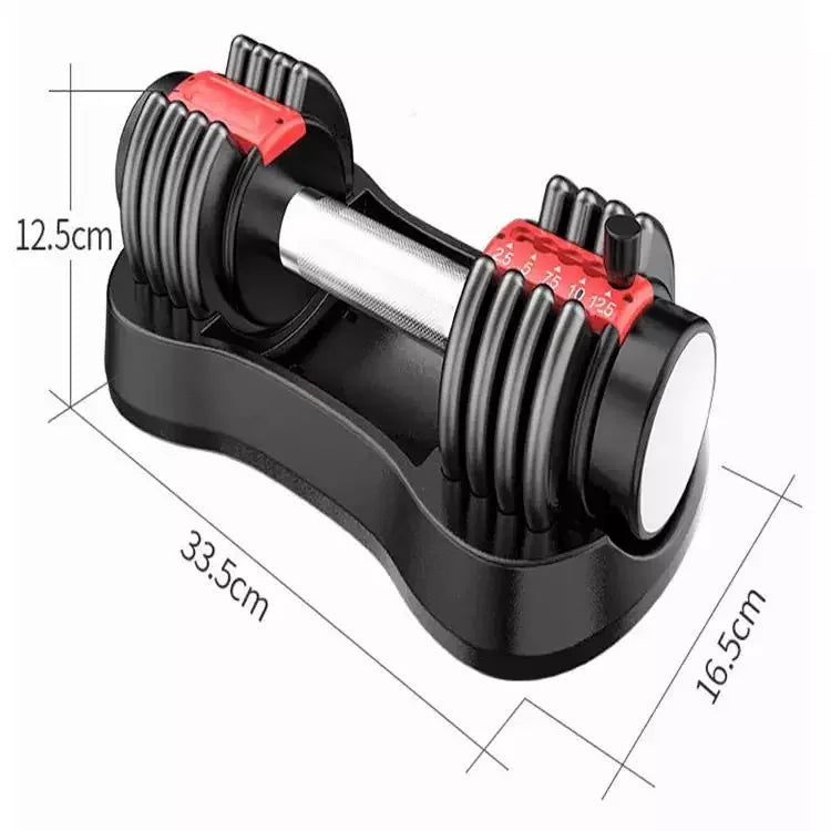 Dumbbell Adjustable Dumbbells Gym Fitness Man Power Weight Lifting Training 15KG  Quickly Adjustable Dumbbell Weight