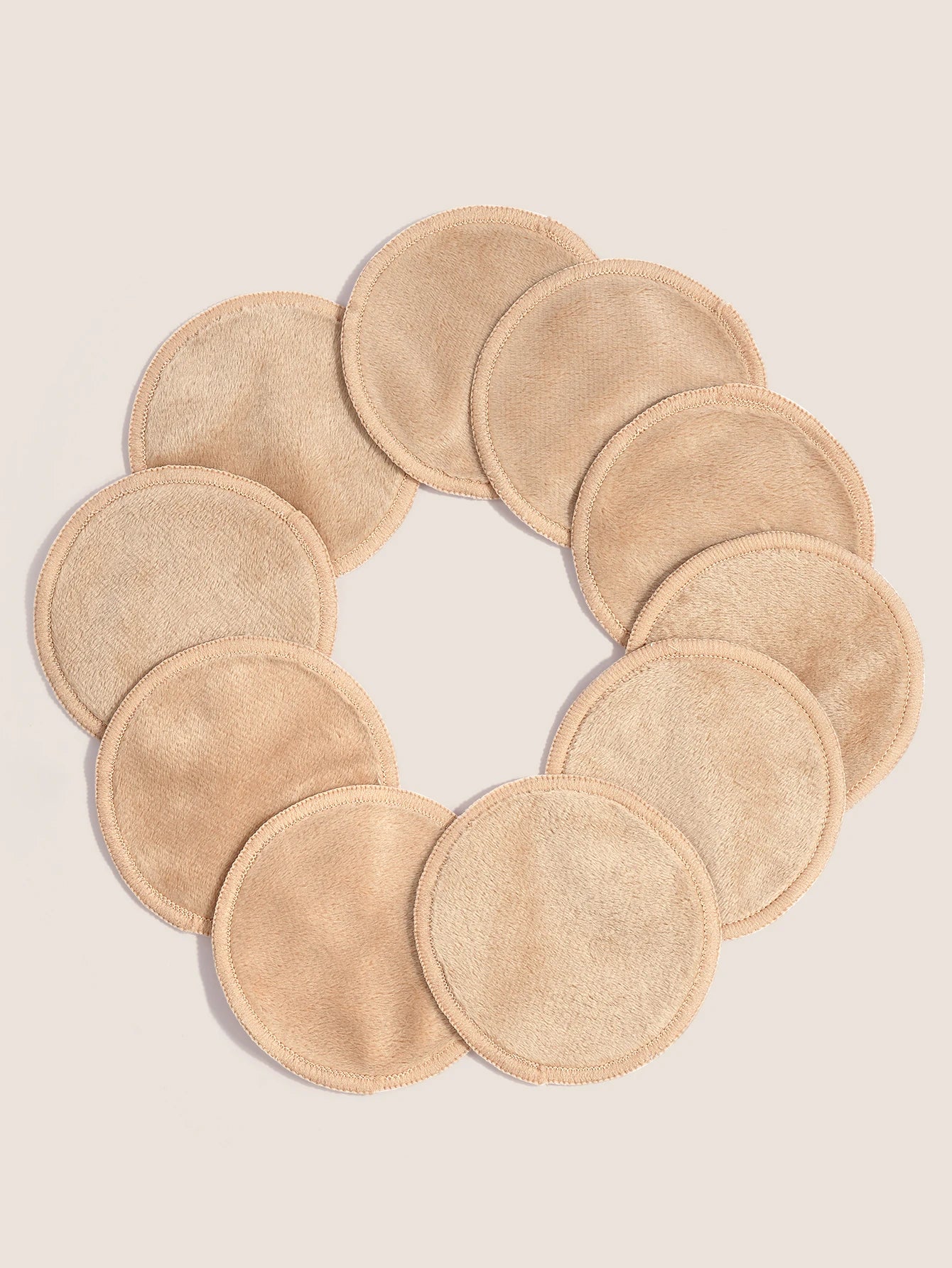 MAANGE Reusable Cotton Pads – 10-Pack Washable Bamboo Makeup Remover