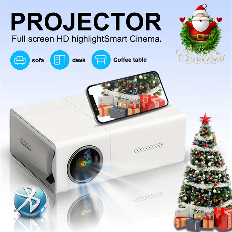 M100 HD Mini Projector - Home Theater & Outdoor Camp