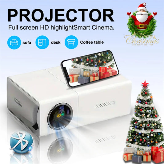 M100 HD Mini Projector - Home Theater & Outdoor Camp