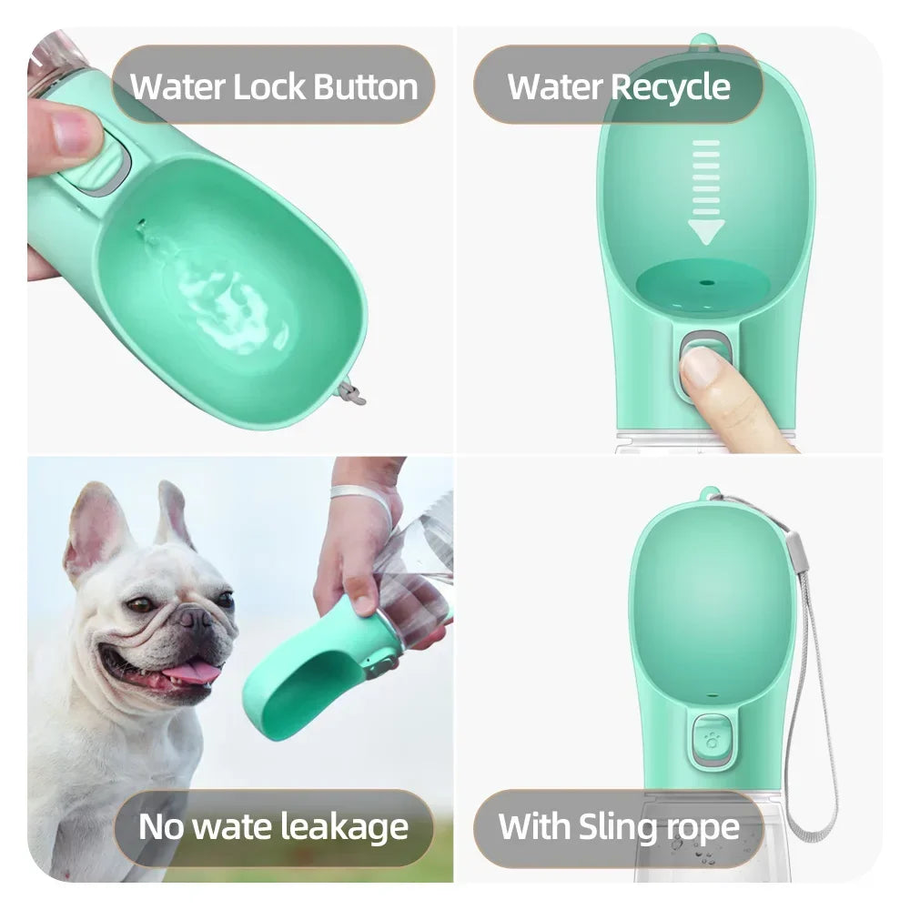 Portable Dog Water & Food Bottle